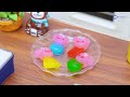 Delight Colorful Rainbow Jelly Bottle 🌈 1000+ Miniature Dessert Ideas | Tiny Treats