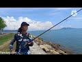 syukur‼️... ikan nya masih ada, walau pun reel handle patah‼️...