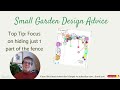 How to make a small garden feel bigger