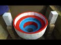 Build a mini hydroelectric dam with a generator set in front of the dam