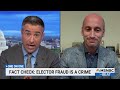 Fraud? See Trump WH aide Stephen Miller fact-checked over Jan 6 on live TV (Melber Intv Part 2)