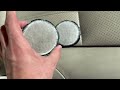How to change the ventilated seat filters on a Jaguar XJL