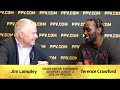Terence Crawford sits down with PPV.COM's Jim Lampley ahead of #CrawfordMadrimov