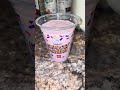 I made the grimace shake