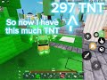 I beated CatGaming2012’s record of most TNT in : Roblox Bedwars , PROOF