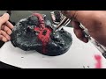 Sculpting HANZO HASASHI (SCORPION) | MORTAL KOMBAT | MK X Skin | Polymer Clay | Timelapse