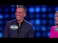 Sebastian Maniscalco's father-in-law cracks up Steve Harvey! | Celebrity Family Feud