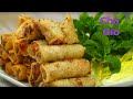 Vietnamese Egg Rolls (Chả Giò), Making Two Types of Egg Rolls!