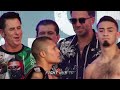 Pitbull Cruz vs Rayo Valenzuela • Full Weigh In & Face Off Video