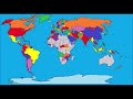 Yakko's world 2019 by zombiedude245 but when map shows an island Bizarre Bits says 