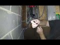 How to Install an Electric Sub Panel and Tie-In to Adjacent Main Panel from Start to Finish