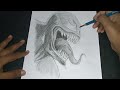 Godzilla drawing
