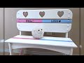 How to paint furniture 👀✨| Easy furniture makeover | Personalized kids bench