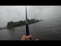 Losing a big fish right at the boat! Solo fishing in a 12' whaler