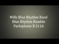 Mills Blue Rhythm Band - Blue Rhythm Ramble