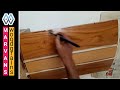 Wood Graining Technique||How To Draw Teak Wood Grains