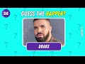 Music quiz: guess the rapper with emoji!