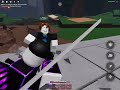 I am the first to win duel with tap to move|strongest battle grounds roblox