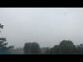 Storm with possible rotation goes right over us (Timelapse of 6-21-24)