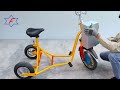 Build A Smart Electric Scooter With Reverse Function And Combine Mini Wagon For Workshop