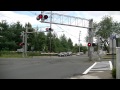 NJ Transit crosses Main Street