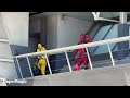 Deadpool & Wolverine Arrive at Avengers Assemble! | Avengers Campus |  Disneyland Resort 2024 4K