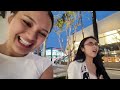 LA VLOG | first time in la with Bea + shopping at the grove