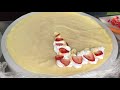 japanese street food - creamy crepe compilation