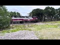 MBTA & Amtrak Trains at Readville (June 29, 2024)