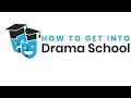 Got Rejected from Juilliard twice, THEN got accepted | Drama School Audition Tips