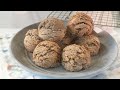 GLUTEN FREE & VEGAN Tahini Walnut Cookies | Very easy to make vegan cookies for beginners