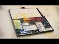Setting up a plein air urban sketching palette for 2024 🎨 Art Toolkit Folio Watercolor Palette