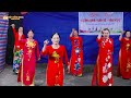 Câu lạc bộ dân vũ thôn Văn Lâm 2 - Trầu Cau Quan Họ tại nhà văn thôn Đào