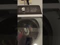 whirlpool washer machine WTW5057LW making loud noise after starting a load