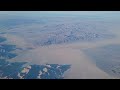 High above the California desert.                          #desert #mountains #airtravel