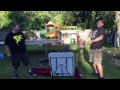 3D THROUGH A TABLE! Backyard Wrestling Match and POOP PRANK