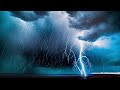 EPIC THUNDER & RAIN | Rainstorm Sounds For Relaxing, Focus or Sleep | White Noise 10 Hours