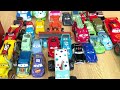 #1053 Clean up muddy minicars & disney car convoys 🚘🚙🚂 Play in the garden!