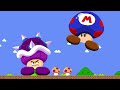 Mario Wonder but Every Rainbow Mushroom Makes Mario Double | 2TB STORY GAME