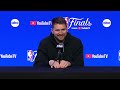 Dallas Mavericks Interviews Before Game 5 of NBA Finals vs. Celtics: Luka Doncic, Kyrie Irving, More