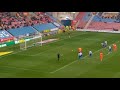 Will Keane penalty for Ipswich Town v Wigan Athletic