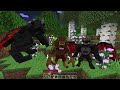 3 CAÇADORES VAMPIROS VS 1 SPEEDRUNNER LOBISOMEN no minecraft