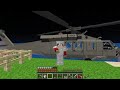 Mikey and JJ Survive The Airplane CRASH in Minecraft (Maizen)