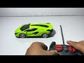 rc remote control ferari car | rc car unboxing rc & rc green colour Super fast car | remote control