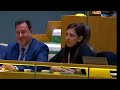 Israeli delegation seen laughing during UN vote on Palestine membership