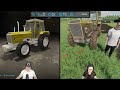 I'm Teaching MY WIFE How to Play Farming Simulator [FS22 OFF THE GRID #1]