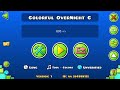 Geometry Dash - Colorful OverNight by WOOGI1411 (Insane Demon)