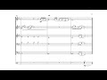 영웅본색 - 당년정 (當年情) l 금관5중주 악보 Brass Quintet Score