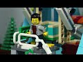 Lego City Bank Safe Robbery Secret Tunnel Escape