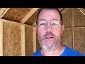 DIY Dry Pour Concrete Slab - Part 3 - Building a Lowes Shed Kit on DIY Dry Pour Concrete Slab
